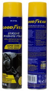 Abrillantador de interior silicona para auto 650 ml